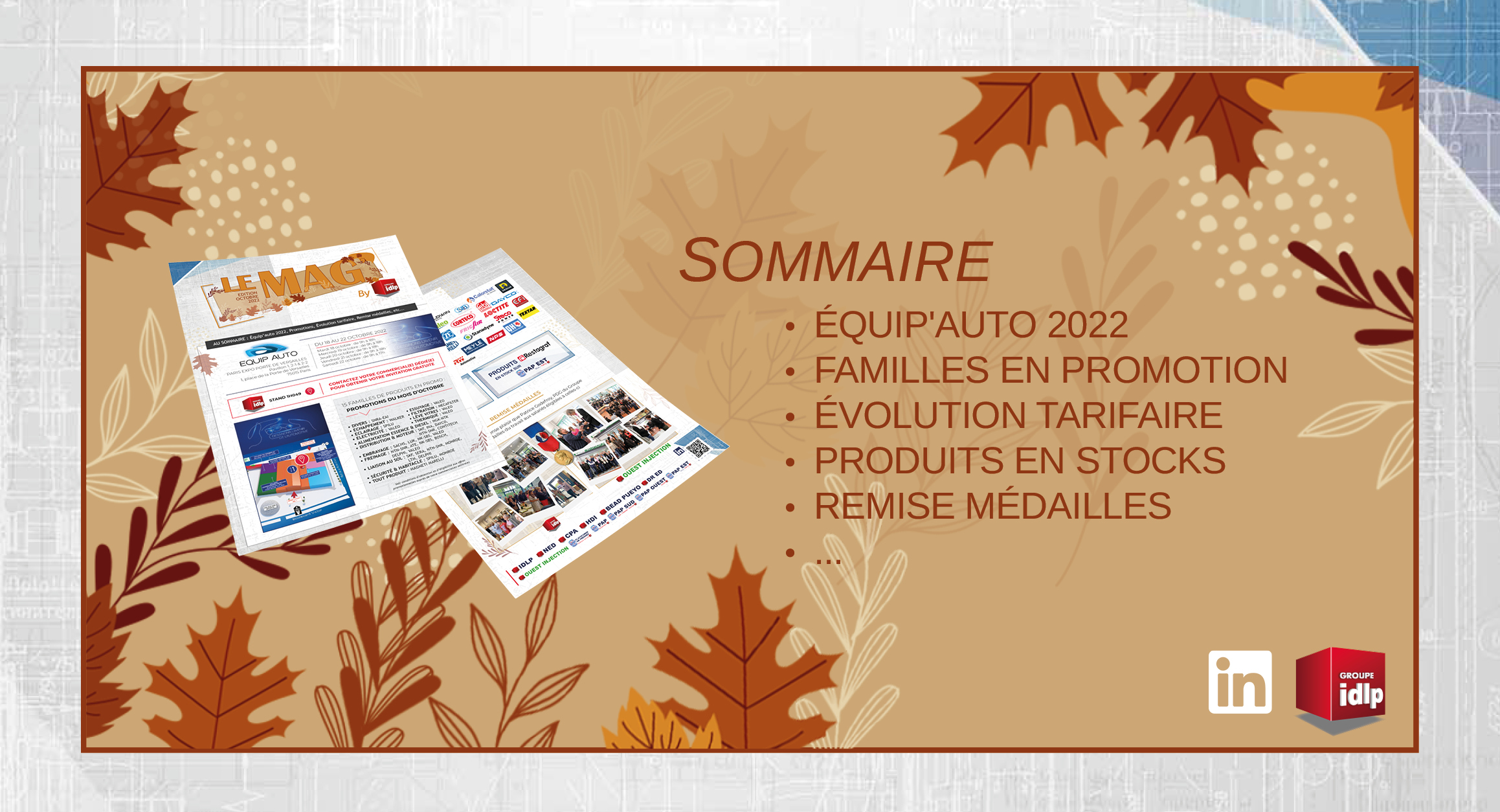 Le Mag' By Groupe IDLP Octobre 2022